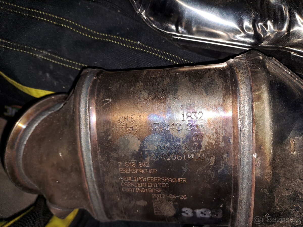 Bmw M3 F80 M4 M2 svody katalyzatory original S55 motor - 3