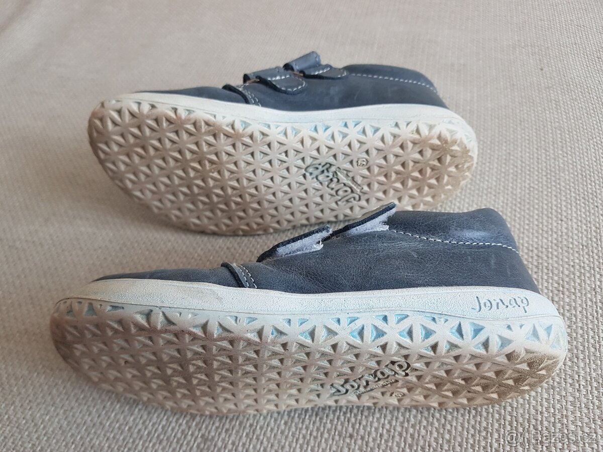 Dětské kožené barefoot tenisky Jonap, vel.30 - 3