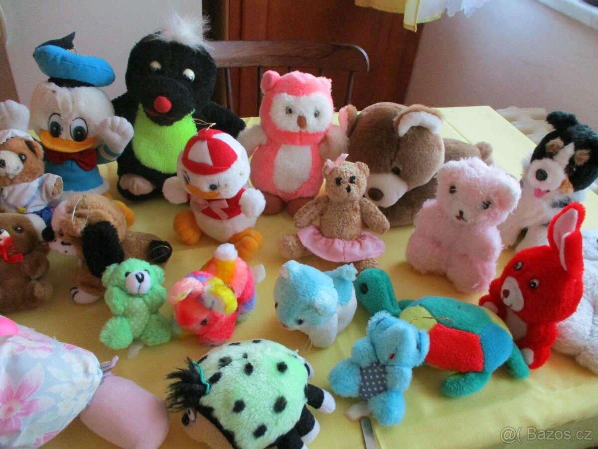 retro plyšové hračky - 3