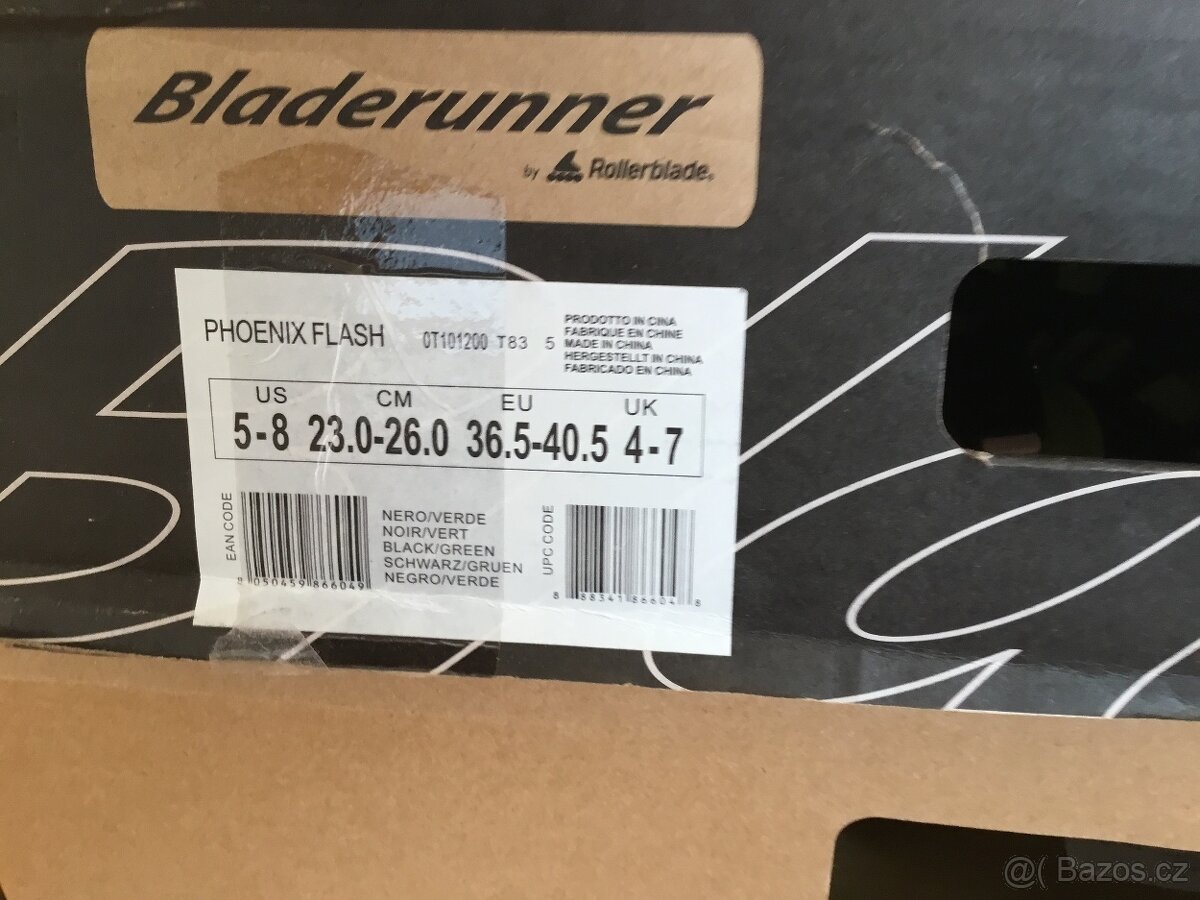 Chlapecké inline brusle Bladerunner vel. 36,5-40,5 - 3