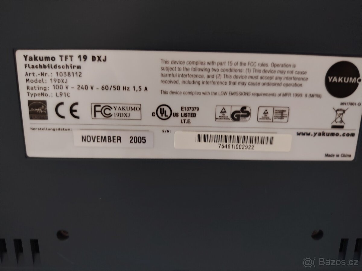 MONITOR YAKUMO 19" - 3