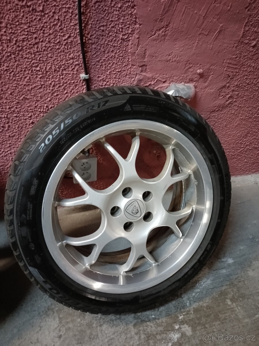 Prodej alu disků Borbet 17" 5x100 – model BS - 3