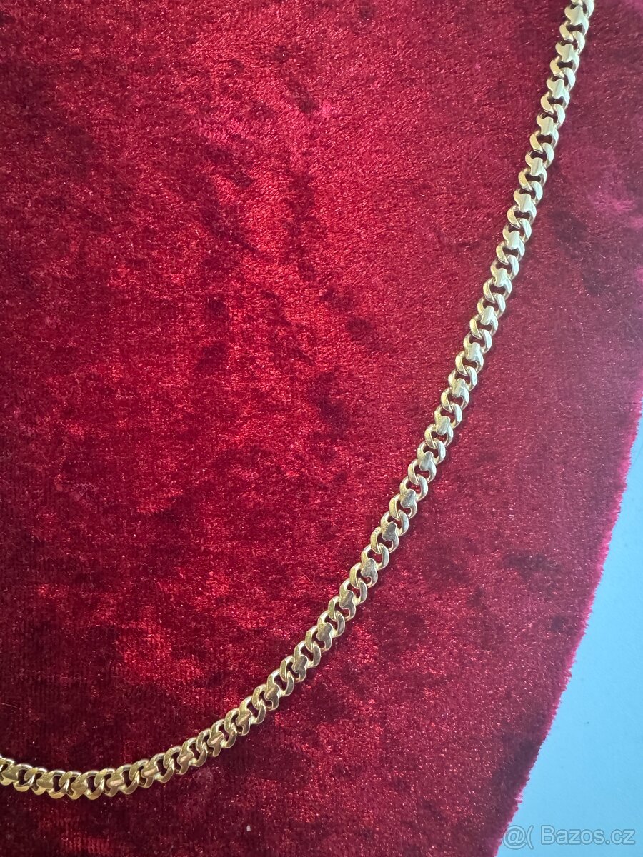 Zlatý řetěz 33,68g 585/1000 - 3