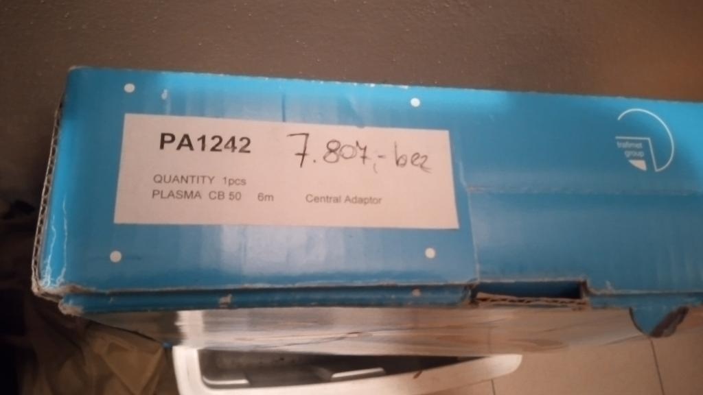 Plazmový hořák TRAFIMET CB 50 - 6 m, nový - 3