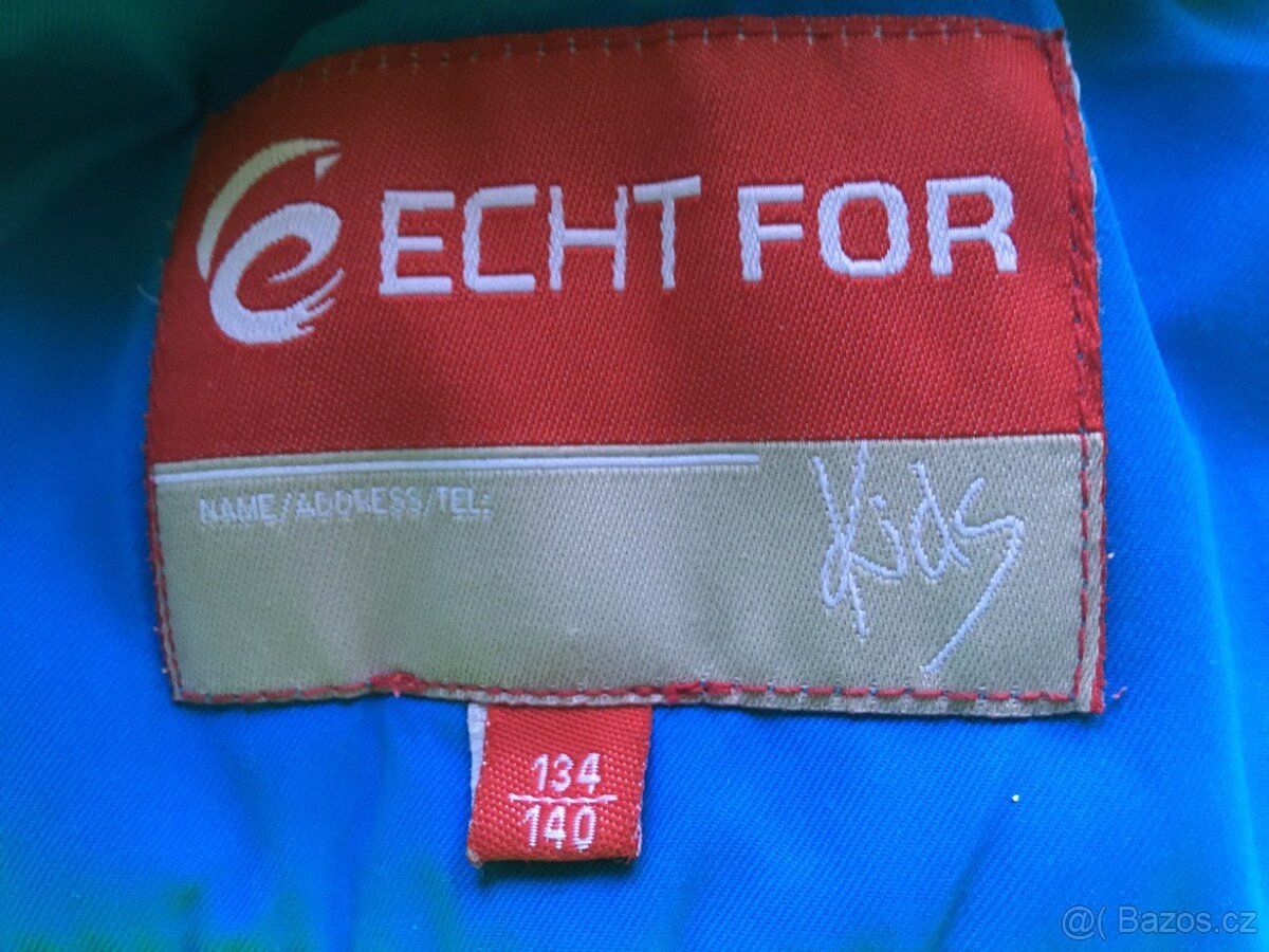 zimní bunda i na lyže Echt For vel. 134/140 - 3