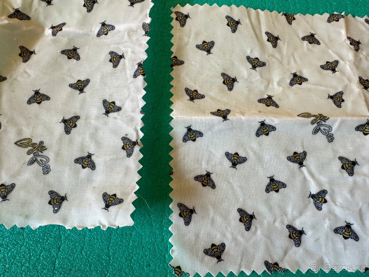 Sada voskových ubrousků (včelí vosk) - 3