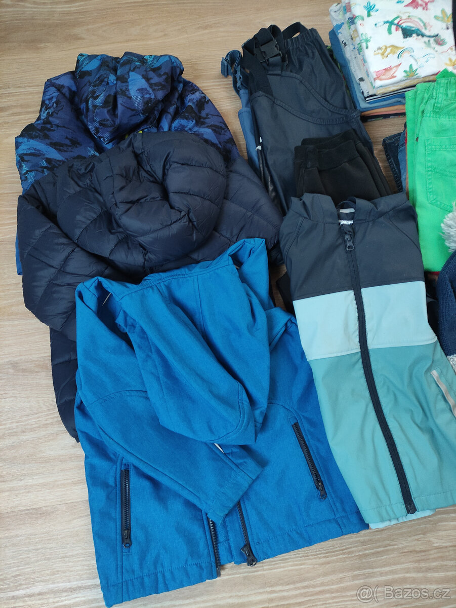 Prodám set chlapeckého oblečení /vel.110-116/ 65ks oblečení - 3