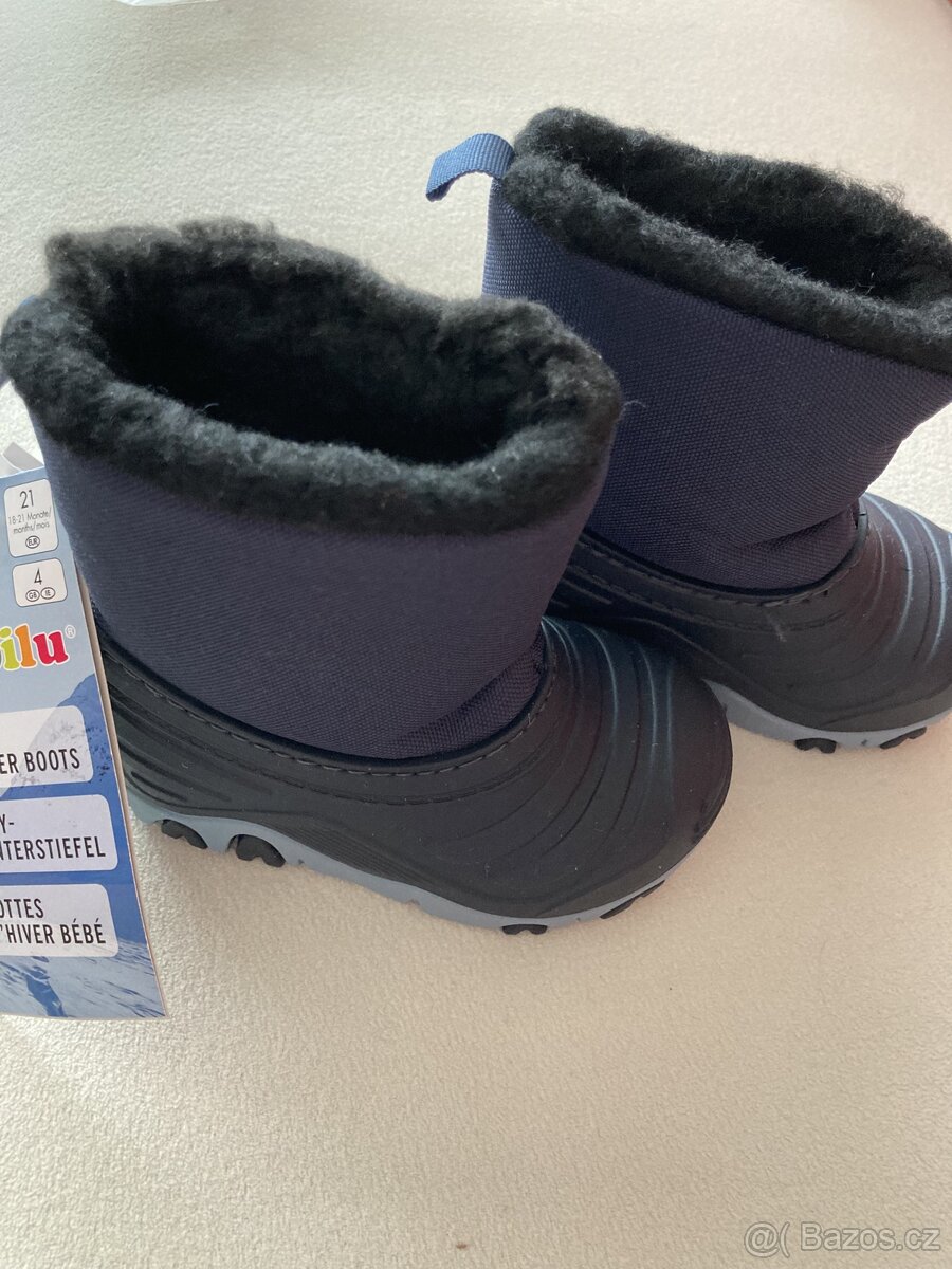 Nové Dětské Zimní boty / sněhule - vel. 21 - 3