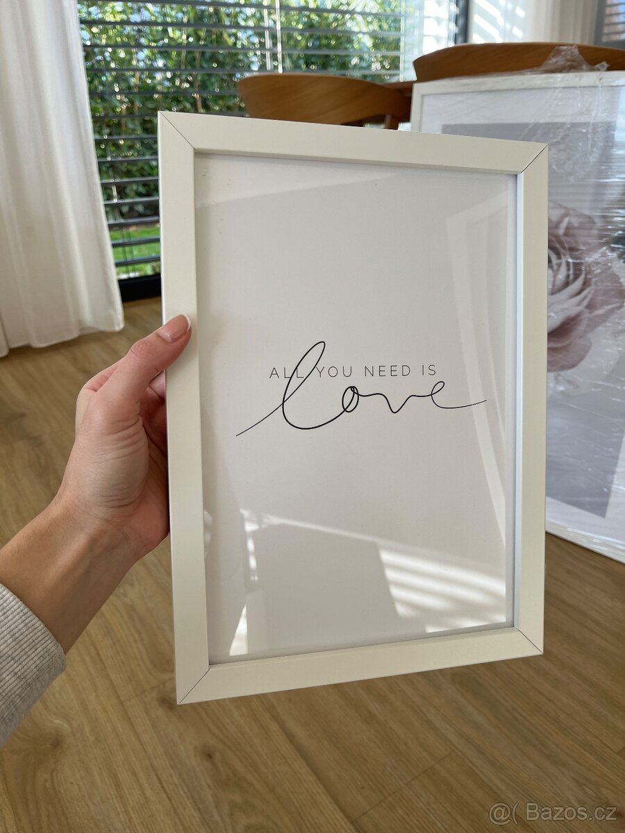 Bílé rámečky Ikea 3ks - 3