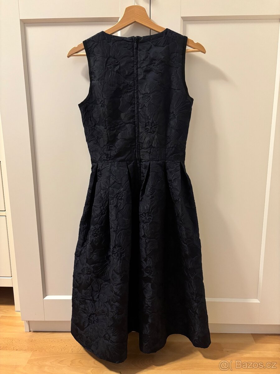 Tmavě modré šaty HM, vel 36 - 3