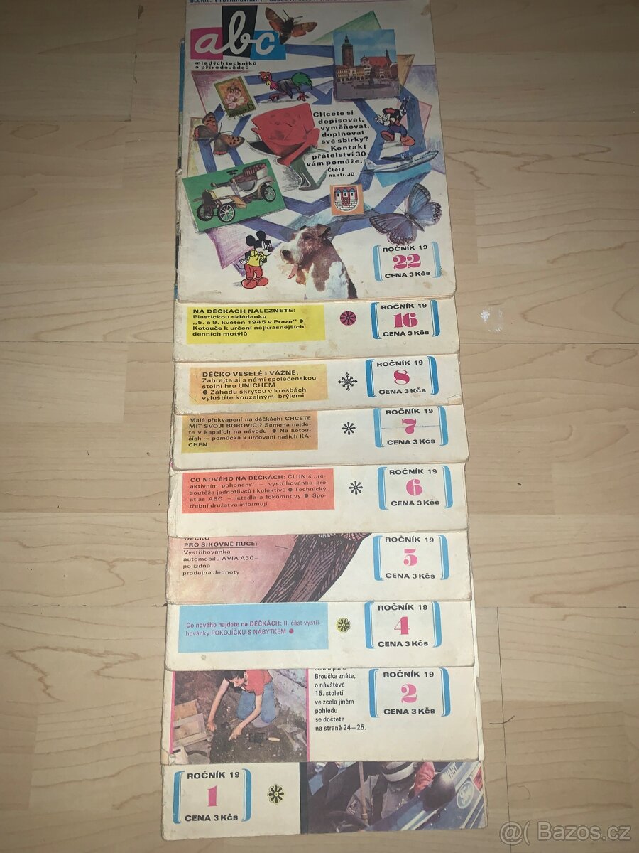 Casopisy ABC 140ks; 5,-/ks - 3