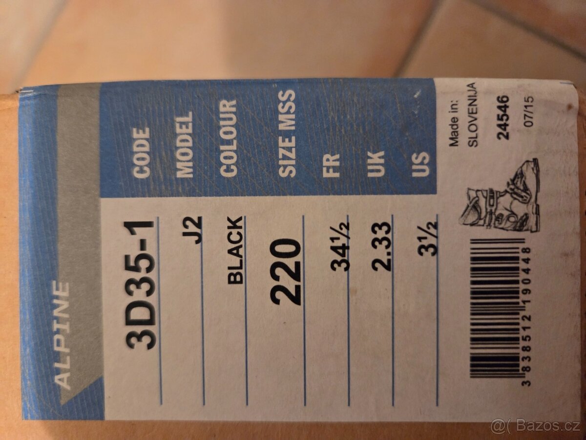 Dětské lyžařské Boty Alpine J2 - 3