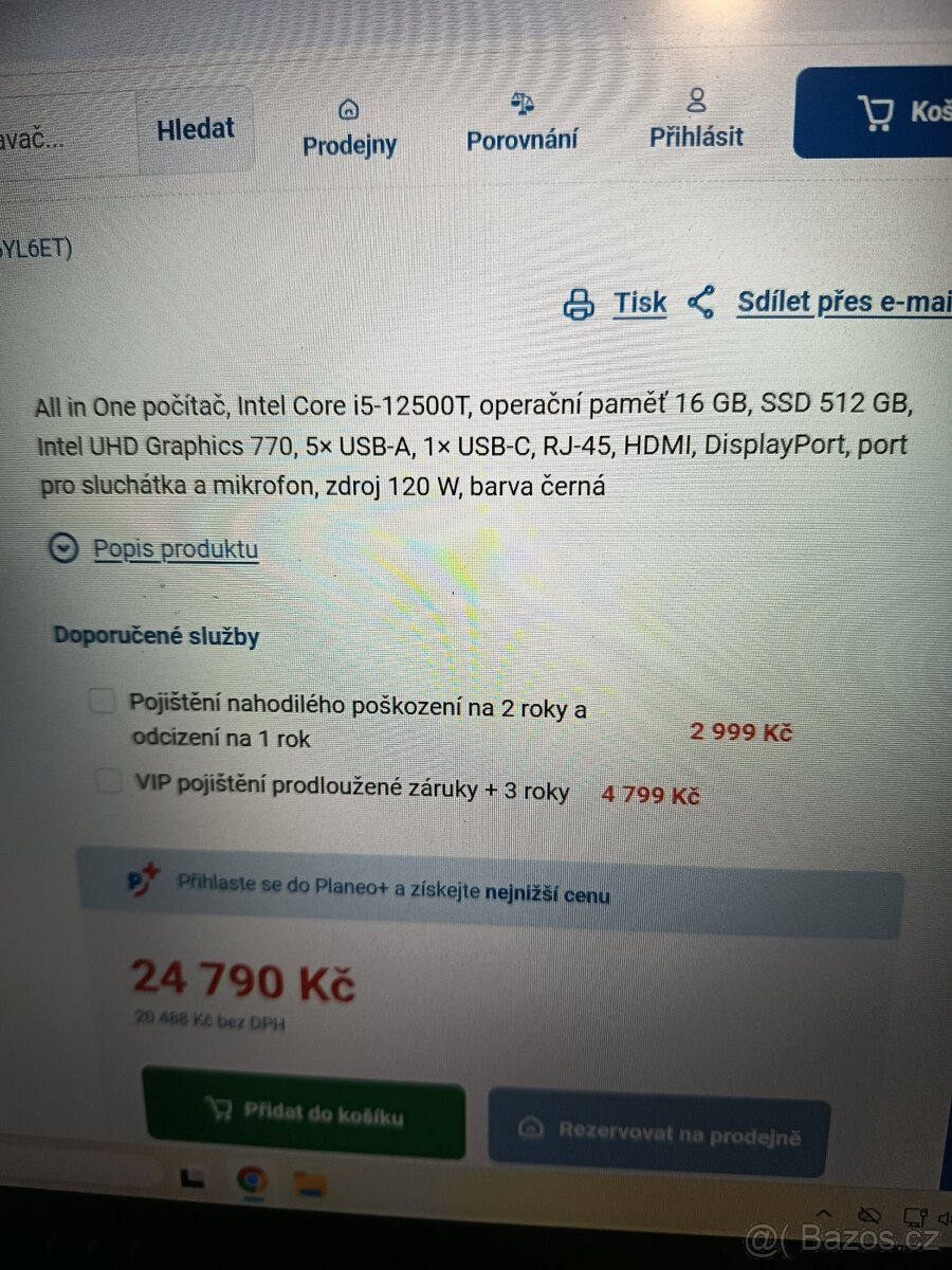 prodam pocitac HP ProOne 440 G9 /B6YL6ET/ NOVY - 3