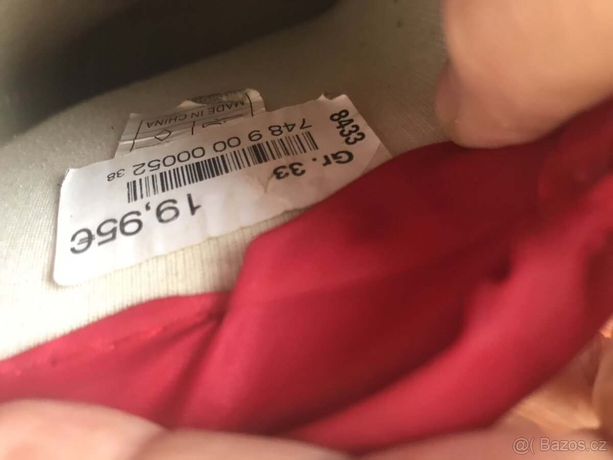 holinky, kvítkované, velkost 33, gumáky - 3