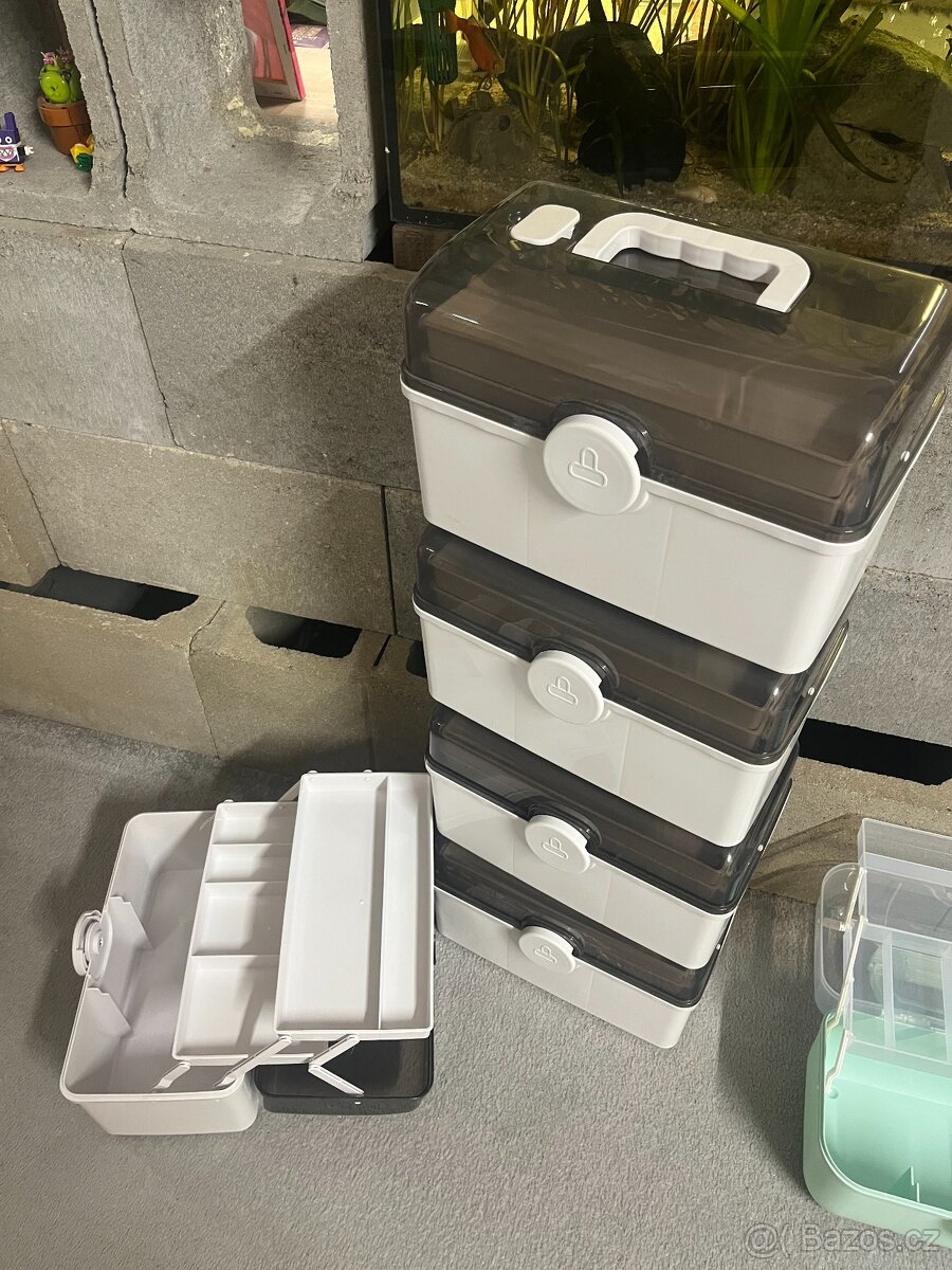 Domácí lékárnička/ úložný box/ organizér - 3