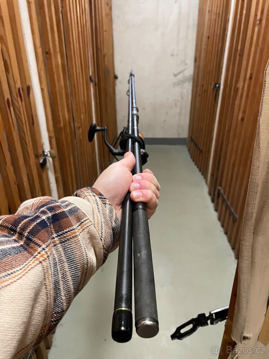 Kaprové pruty, přívlačový prut - 3