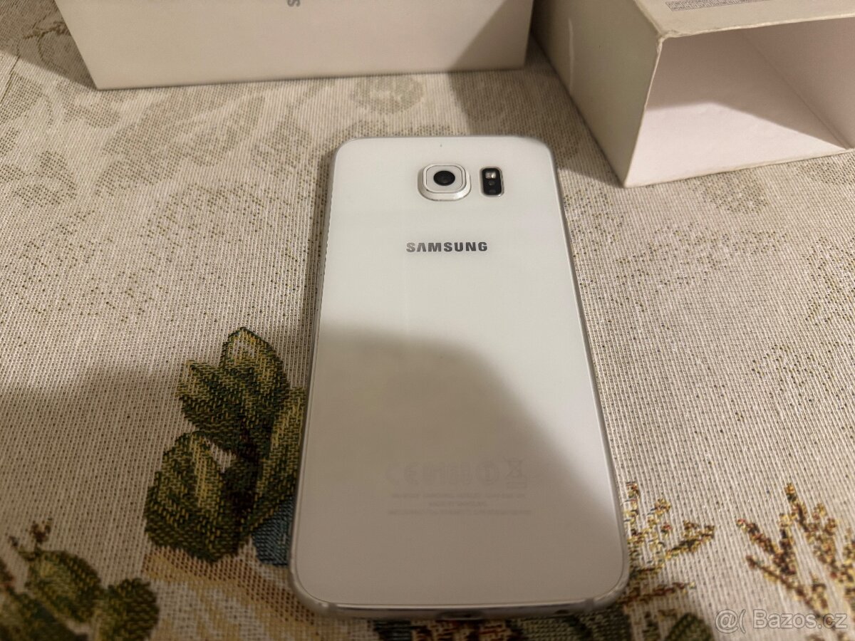 (Prodáno ❌💰) Samsung Galaxy S6 White Pearl 32GB - 3