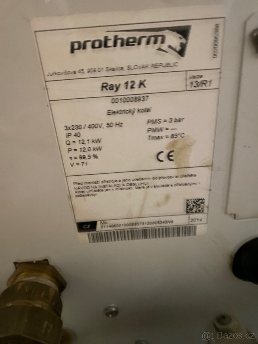 Protherm Ray 12 K – elektrický kotel - 3