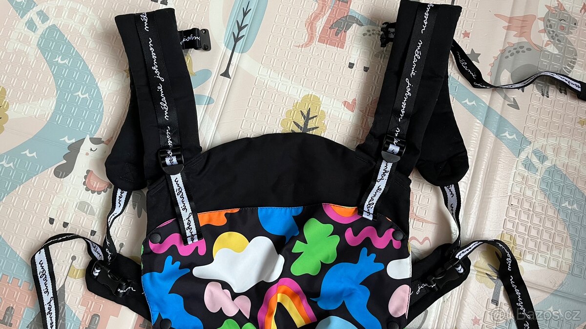 Ergonomické nosítko Kinderkraft Huggy Happy Shapes - 3