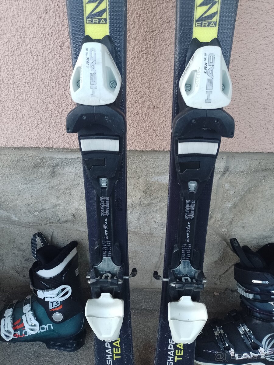 Dětské lyže HEAD ERA 2.0 SUPERSHAPE TEAM 127cm - 3