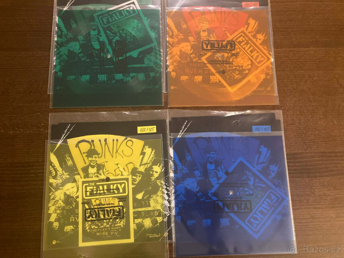 SP THE FIALKY - Punks Not Dead 2024 (4x barevný flexi) - 3