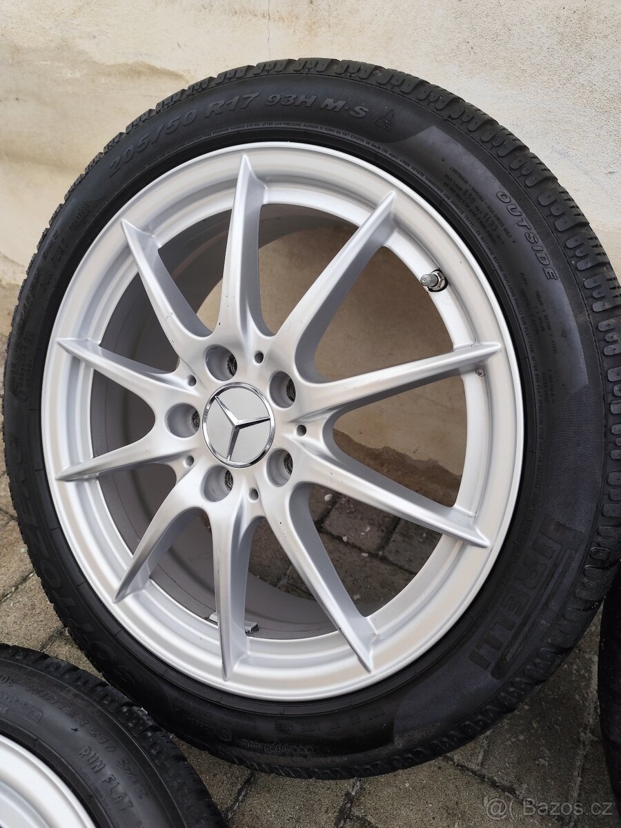 ALU 5x112 r17 MERCEDES/VW + ZIMNÍ PNEU - 3