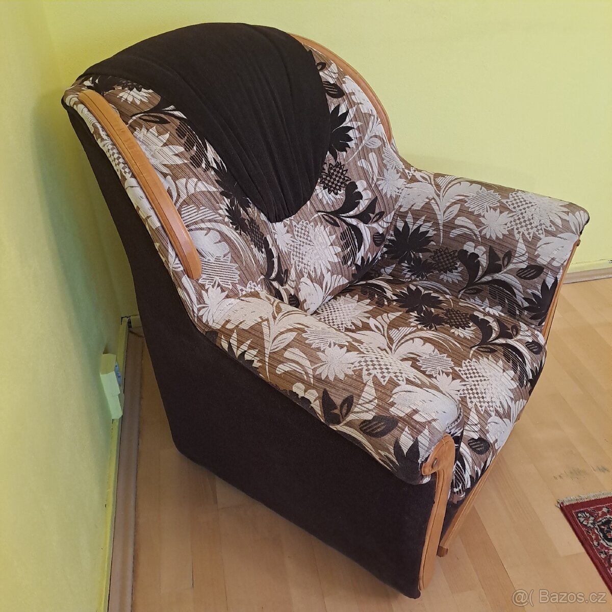 KŘESLO UŠÁK - RETRO - ZLEVNĚNO - 3