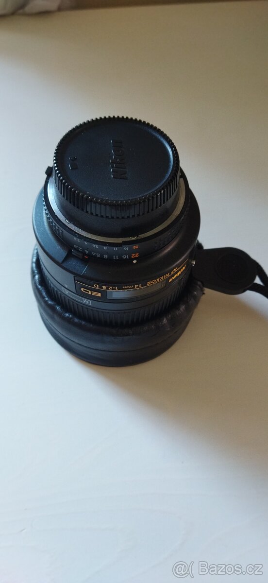 Prodám objektiv Zn.Nikon 14mm f/2.8 D ED AF - 3