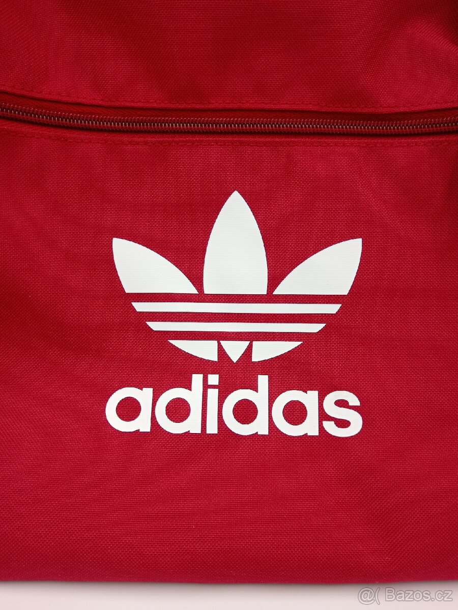 Adidas - adicolor red backpack - 3