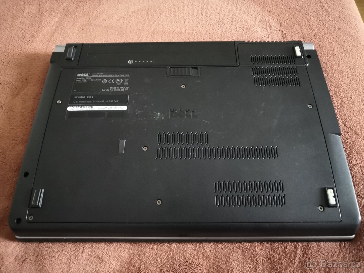 Notebook Dell PP33L studio 1535 - 3