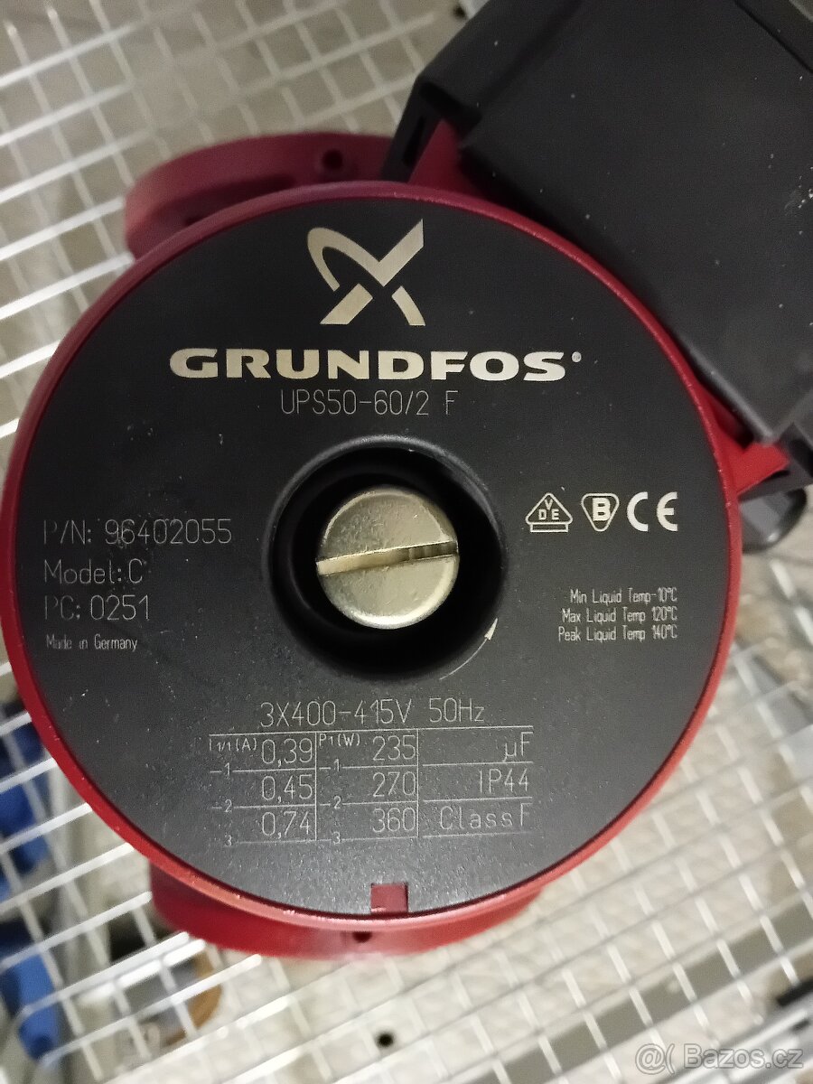 Grundfos 50/60, 230 V, 400 V - 3