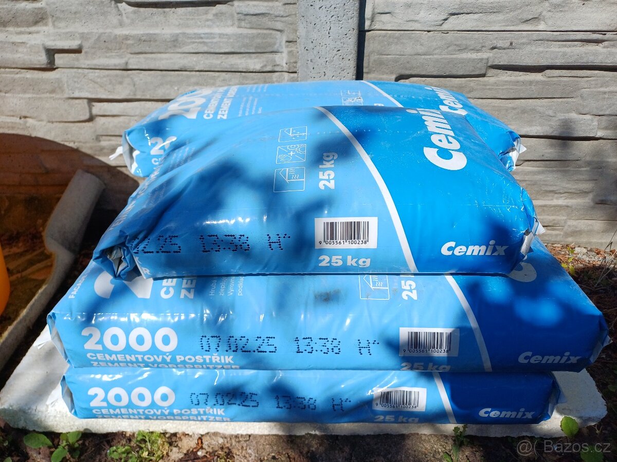 Cementový postřik-špric Cemix 2000 - 3