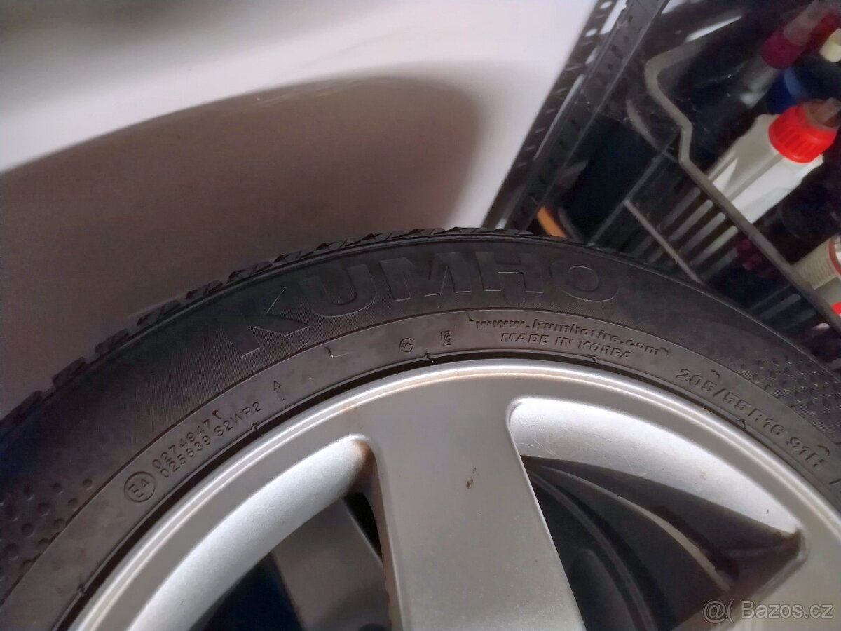 Kompletní hliníkové disky 205/55 R16 91H - 3