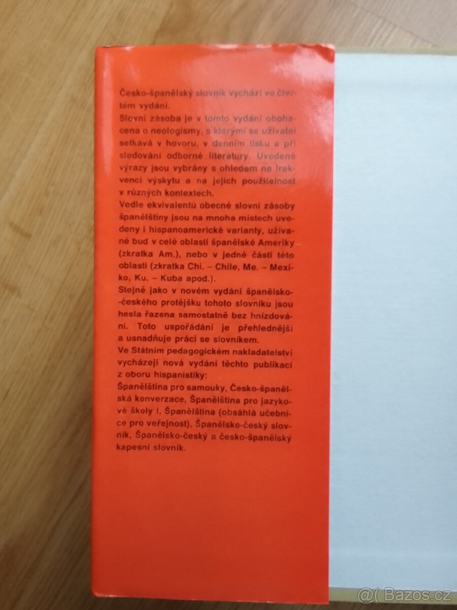 Španělský slovník - 3