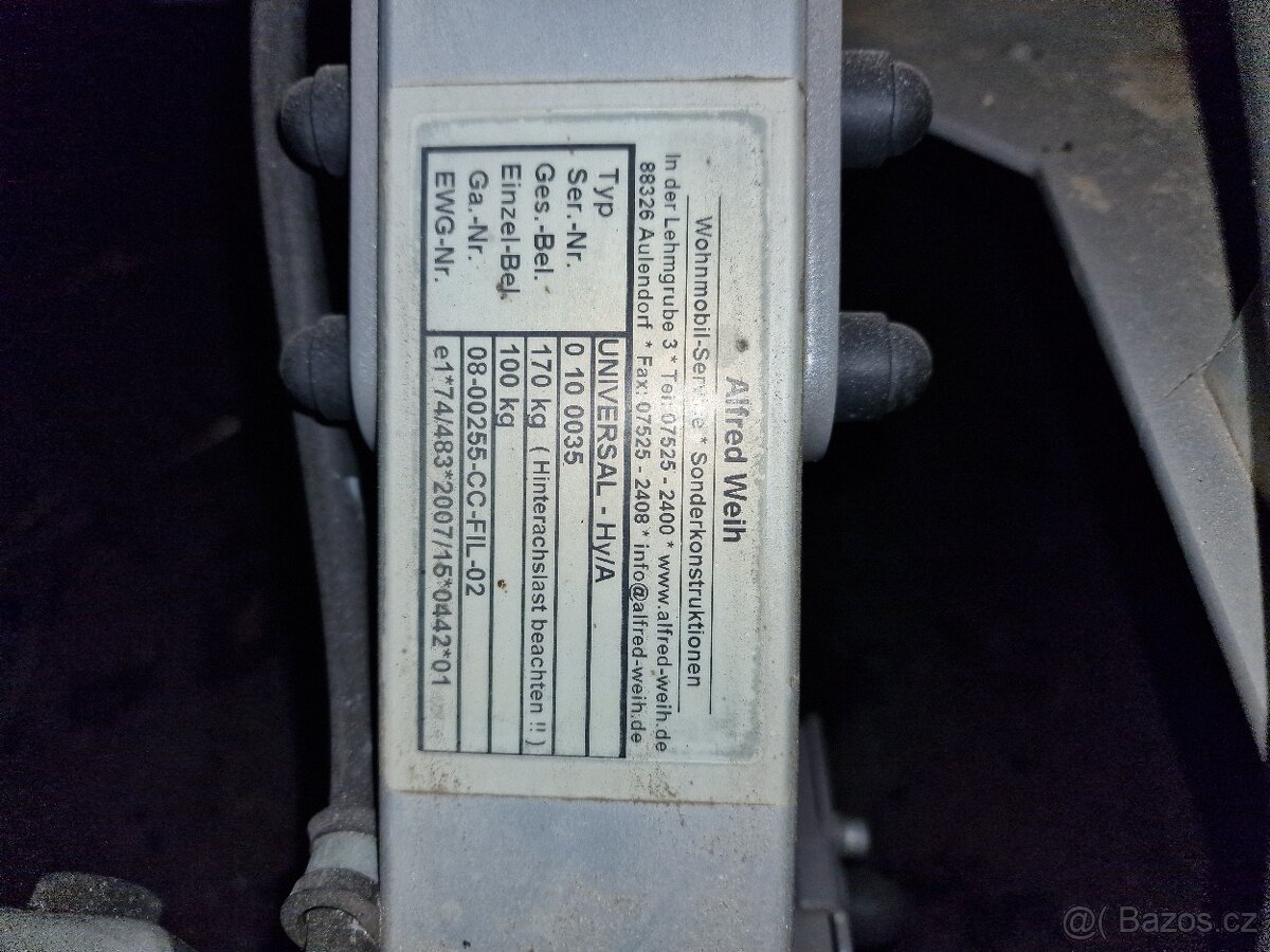 karavan, nosič moto. - 3