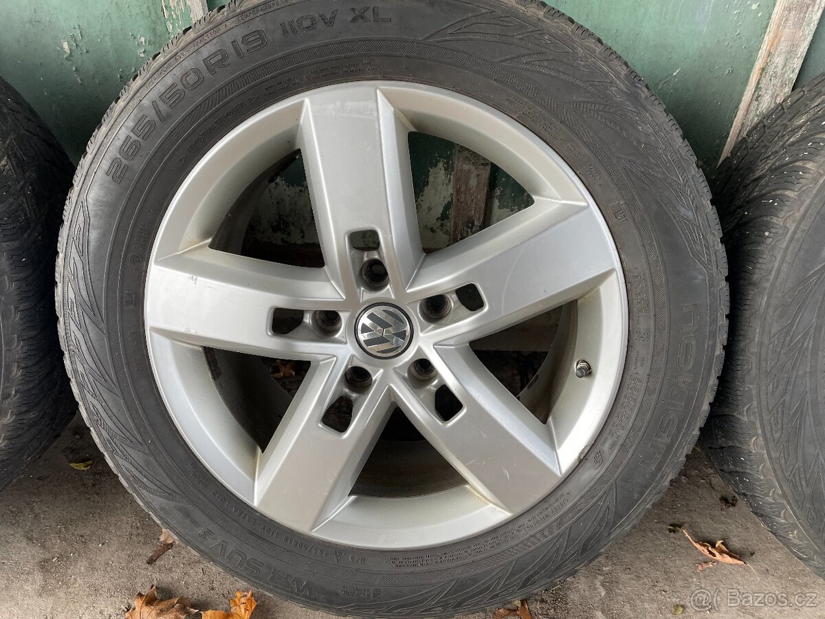 Originál Zimní kola 19" VW Touareg 2016, 265/50/19 - 3