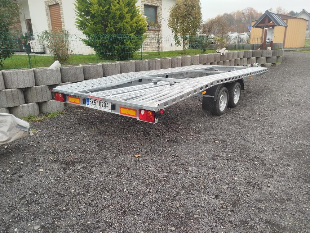 Autopřepravník 3000kg, certifikátVDI , 5x2m.
