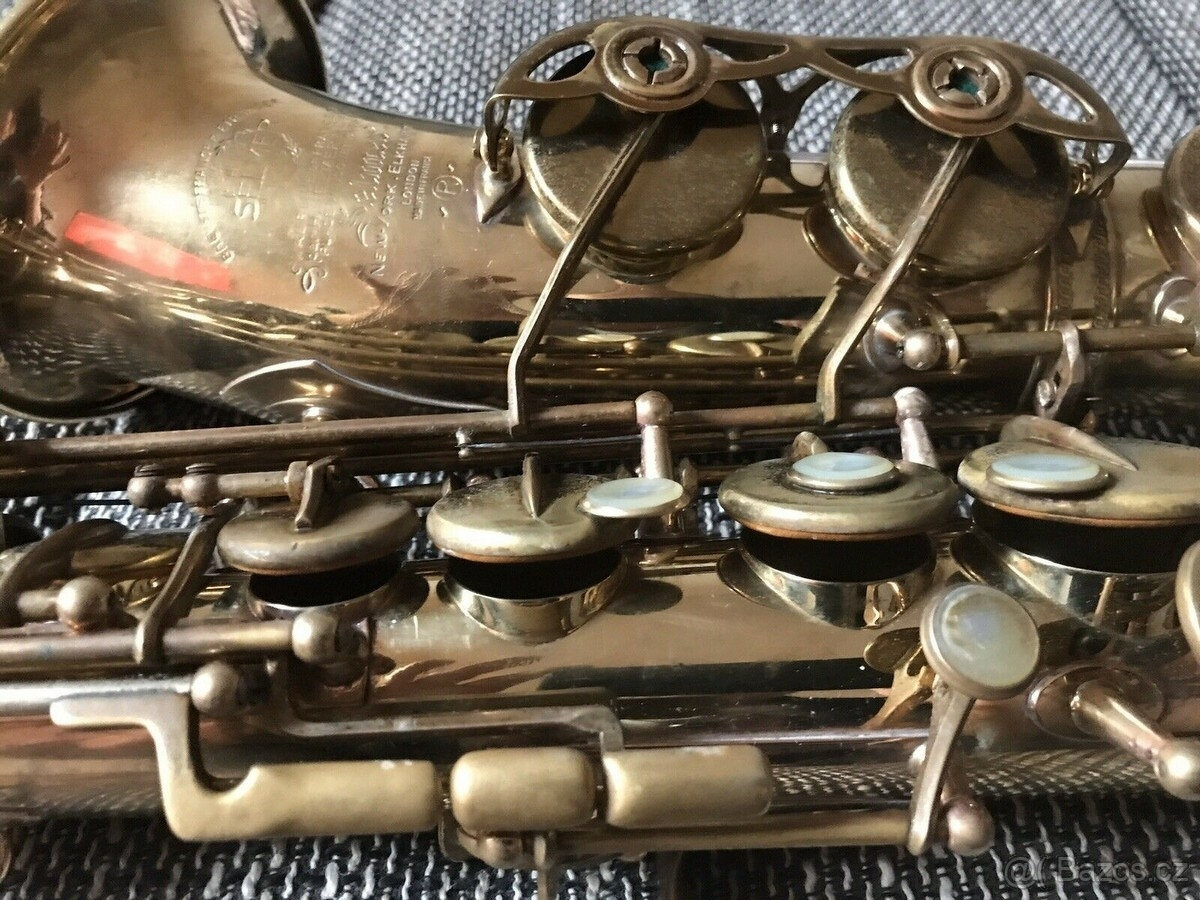 Altsaxofon Selmer MK VI z roku 1960 - 3