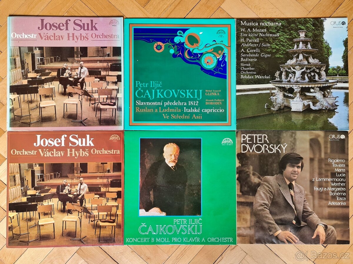 LP - Semafor, Werich, vážná hudba a další viz foto - 3