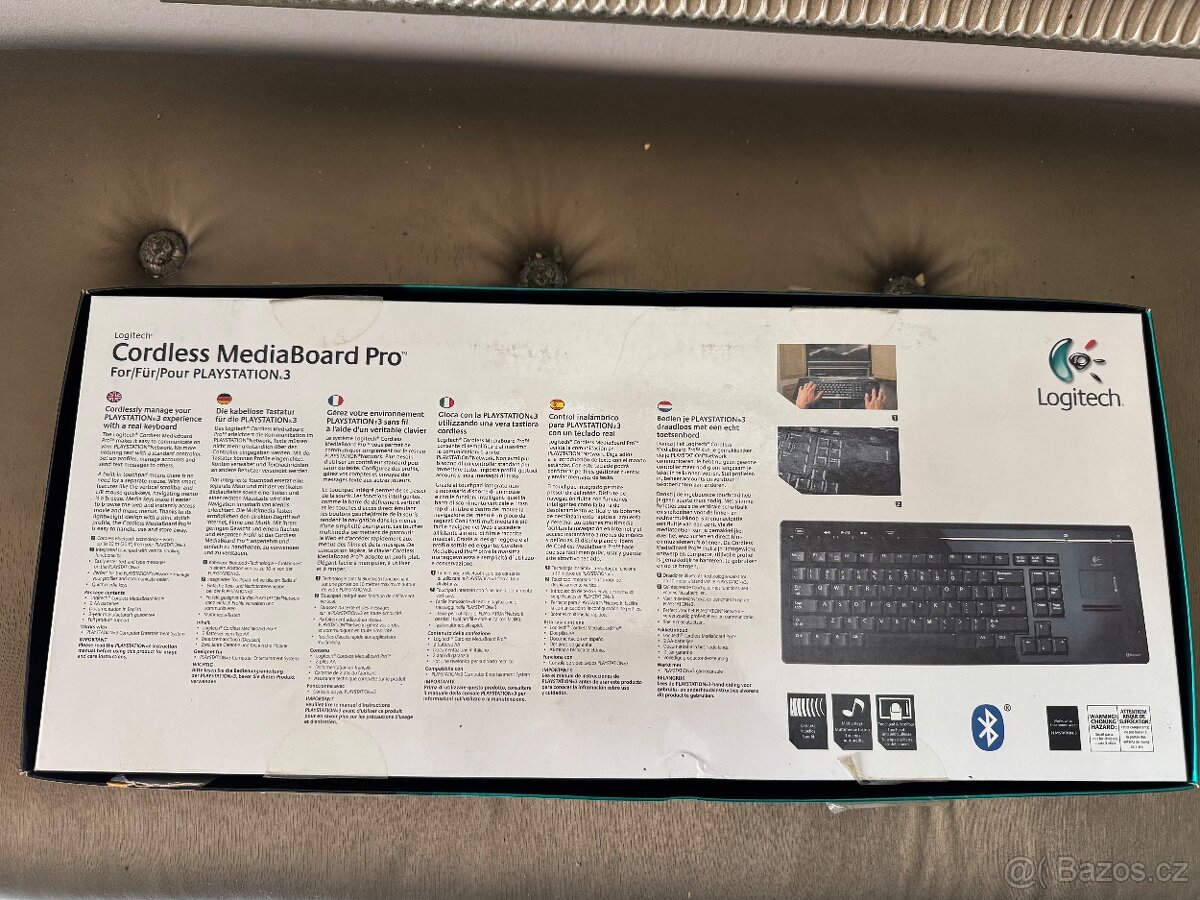 Klávesnice Logitech Bluetooth s touchpadem - 3