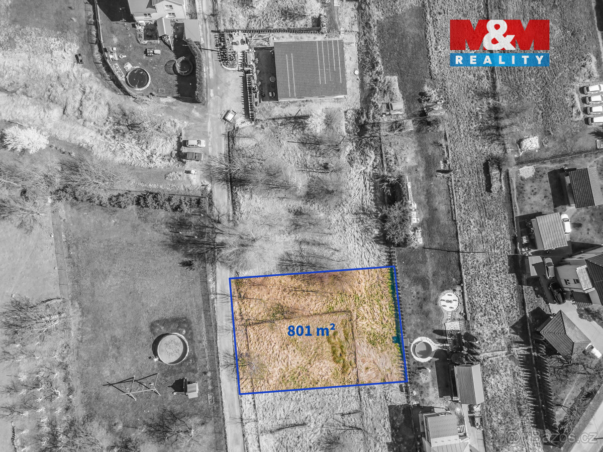 Prodej pozemku k bydlení, 801 m², Karviná, ul. V Polích - 3