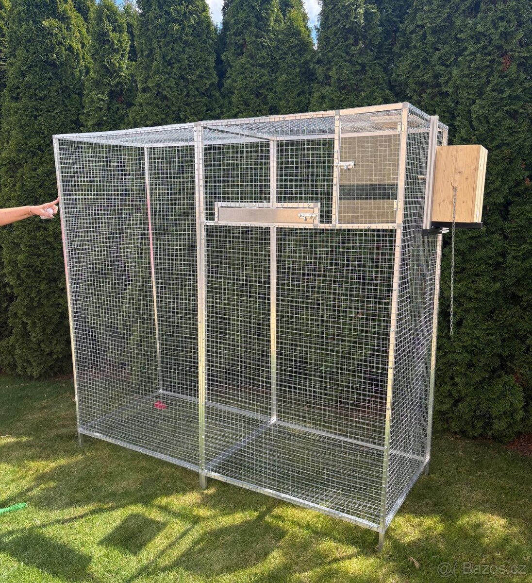 Krásná nova voliera 200×190×85 - 3