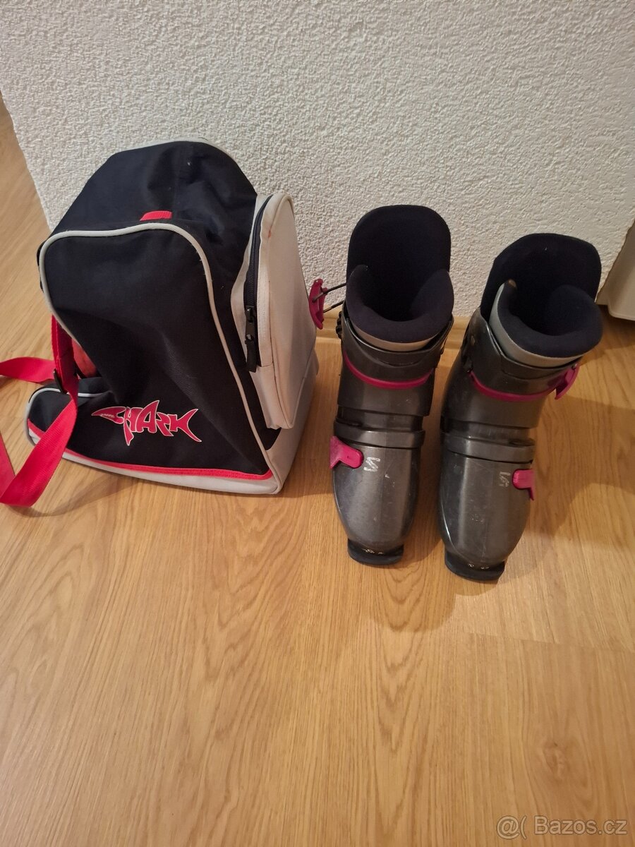 Sjezdové lyže +boty - 3