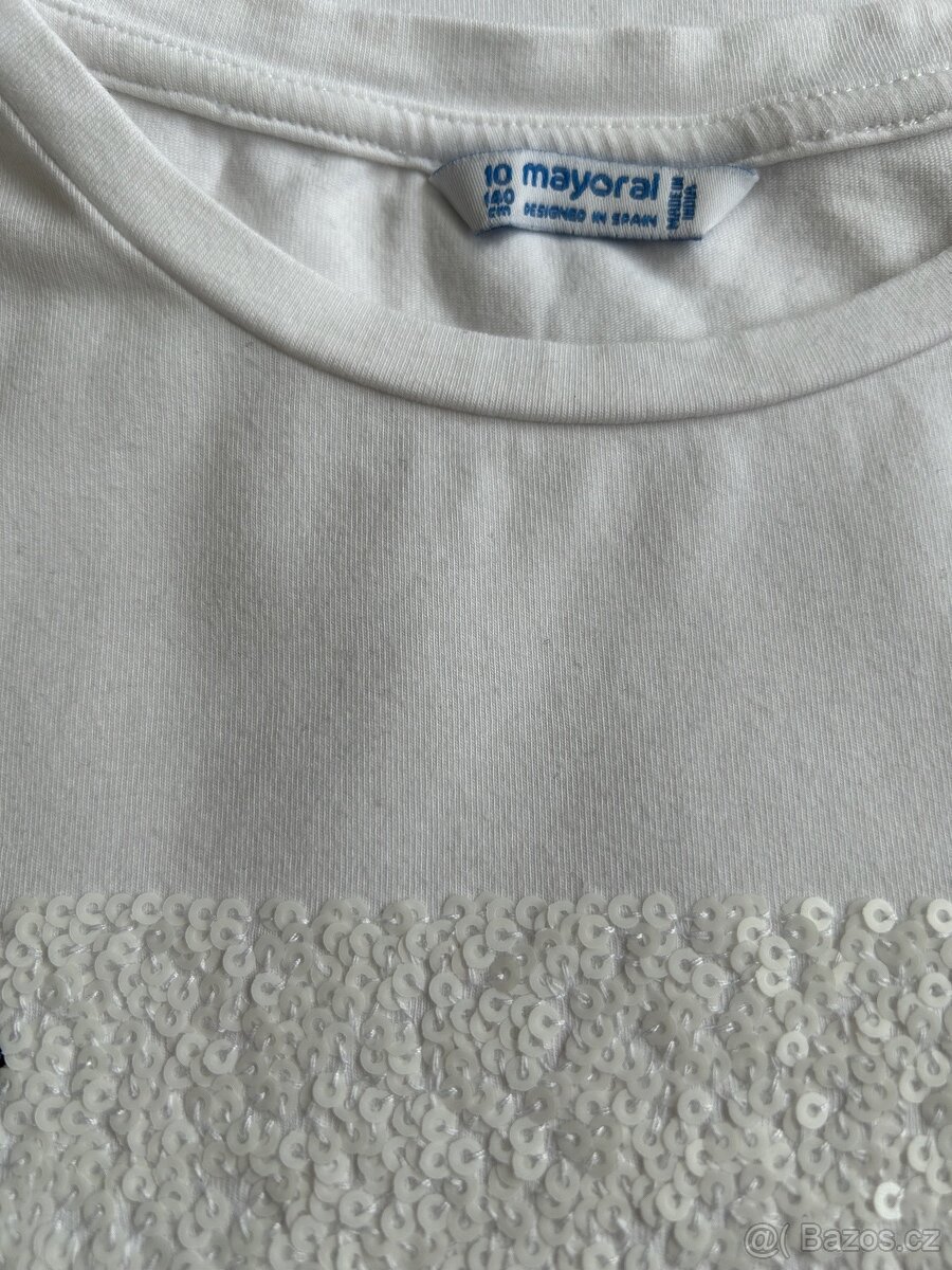 Dívčí tričko Mayoral - vel.140 - 3