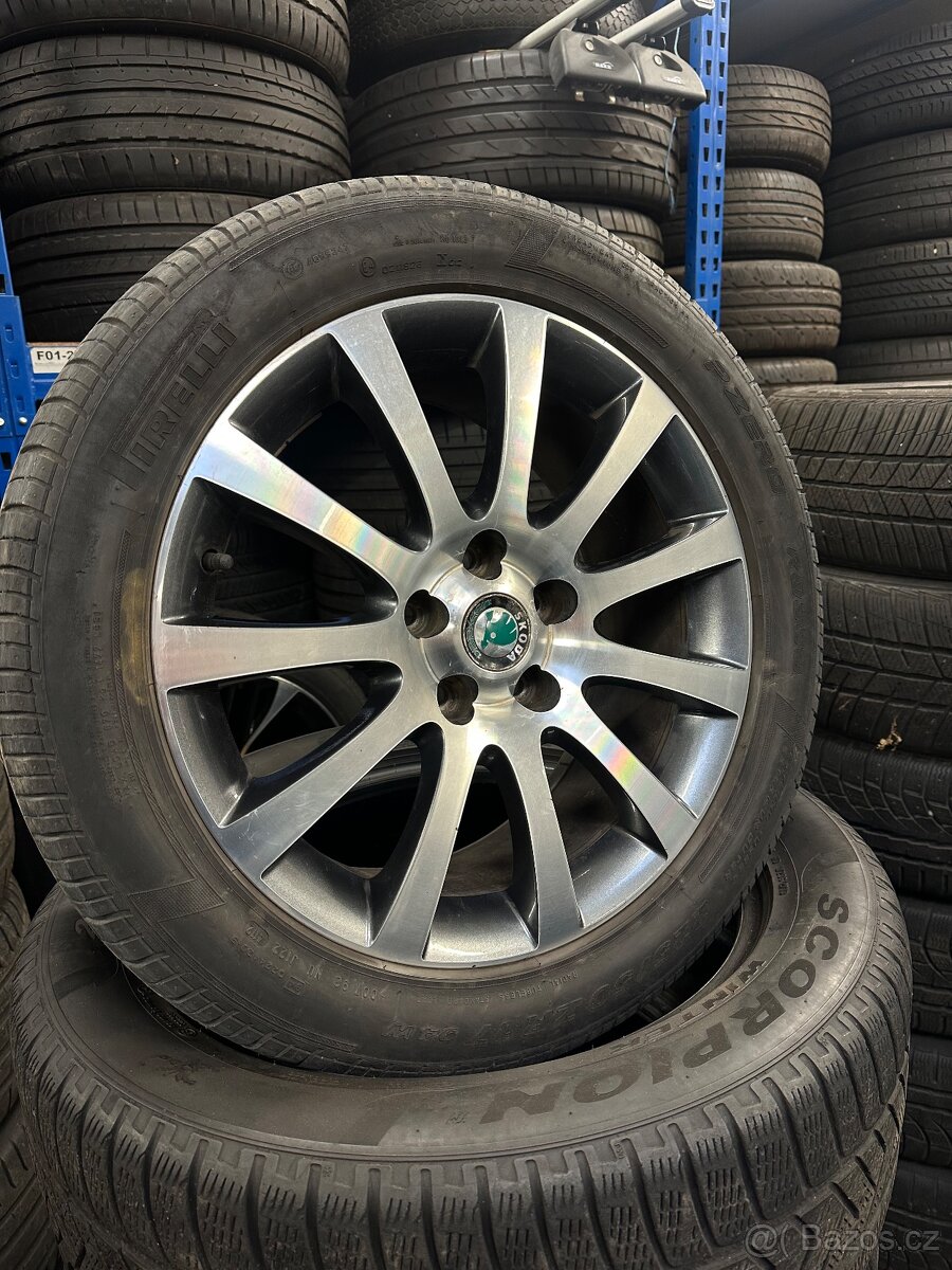 Kola 5x112 r17 Škoda - 3