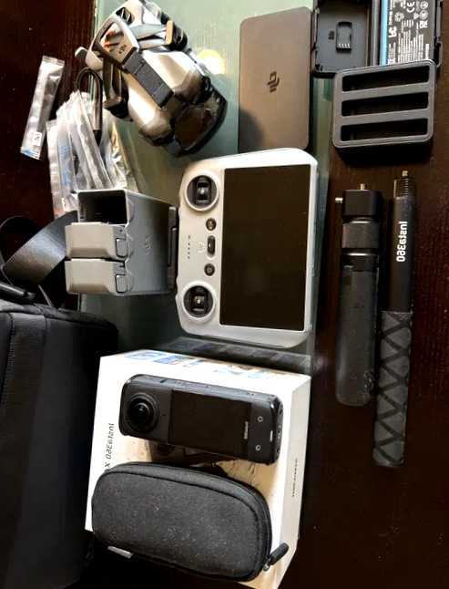 DJI Mini 5 Pro Fly More Combo + Insta 360 X4 - 3