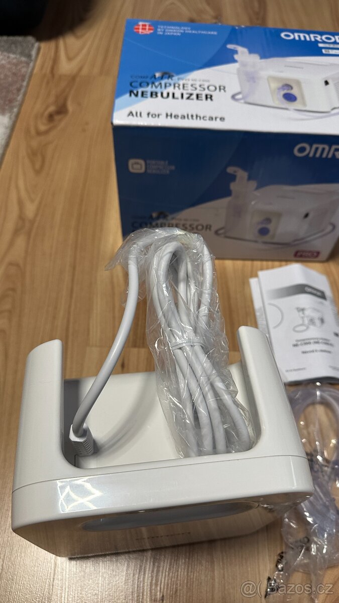 Inhalátor kompresorový OMRON C900 CompAir Pro bílý - 3