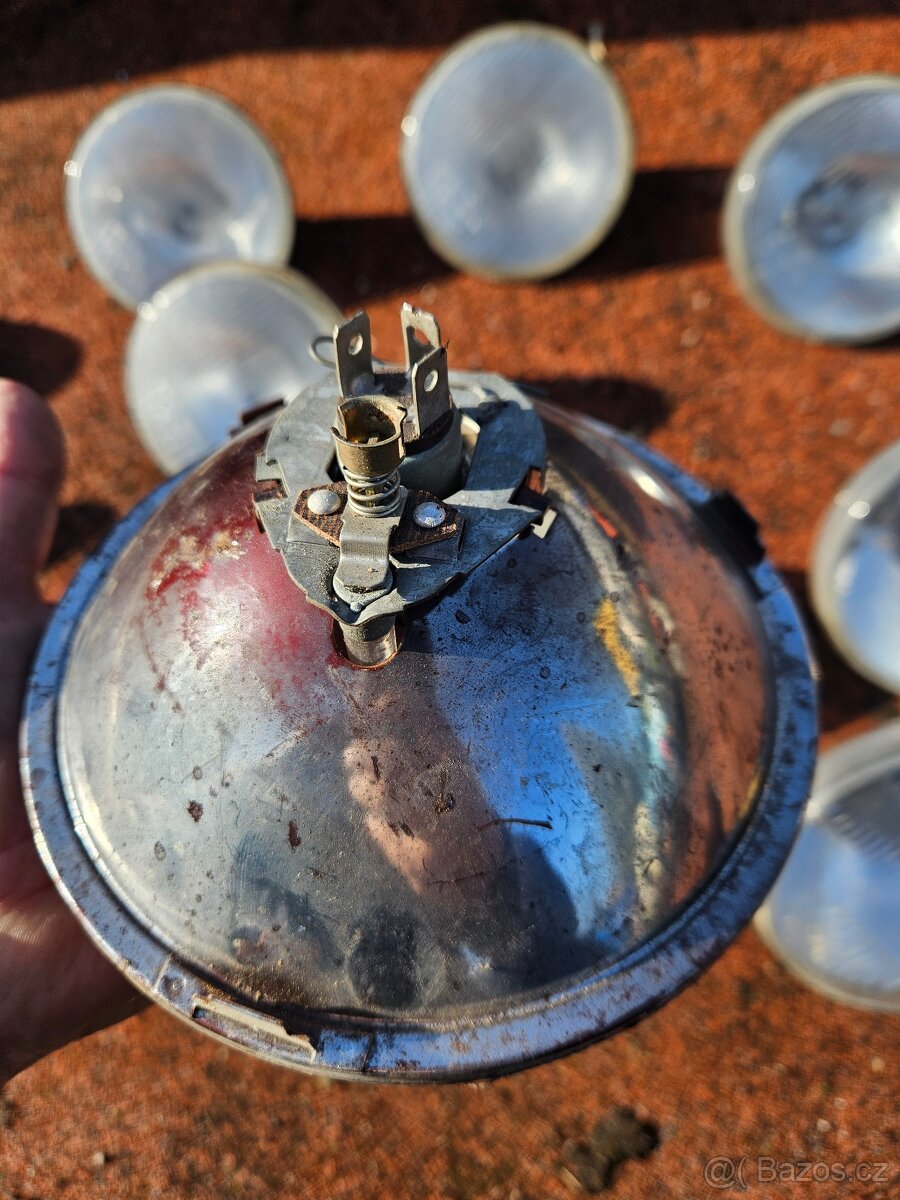 Trabant t601 přední paraboly-světla - 3