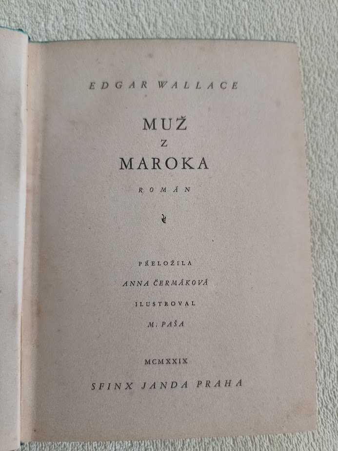 Edgar Wallace: Muž z Maroka - 3