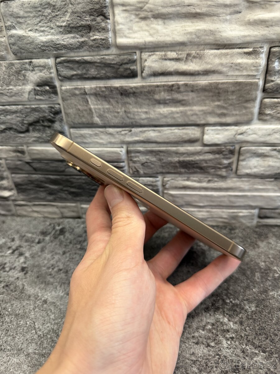 iPhone 16 Pro 128GB Desert titanium, baterie 92%, e-sim - 3